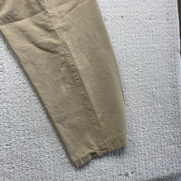 Y2K Machine Jeans Co Jeans Mens Pants Sz 38* Beige Cargo Skate Loose Military - Picture 13 of 13